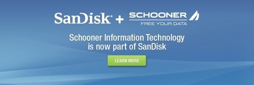 SanDisk收购企业存储软件厂商Schooner